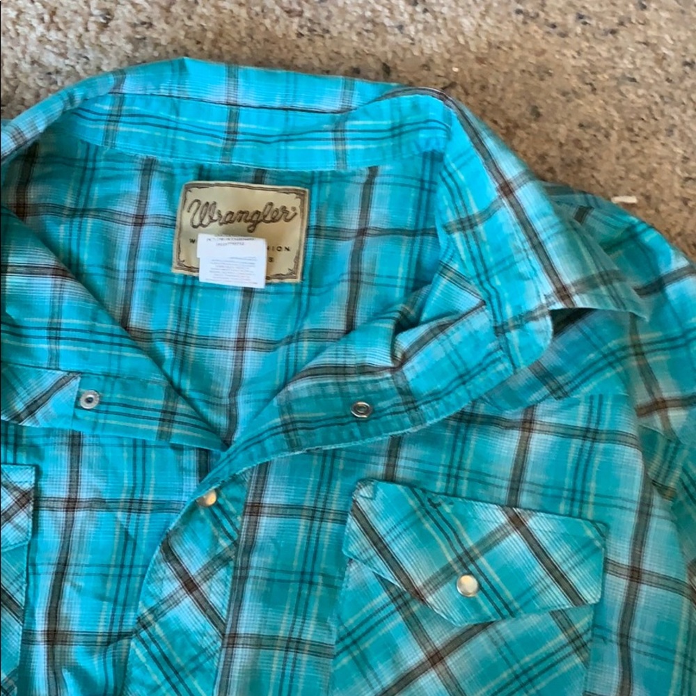Wrangler button down